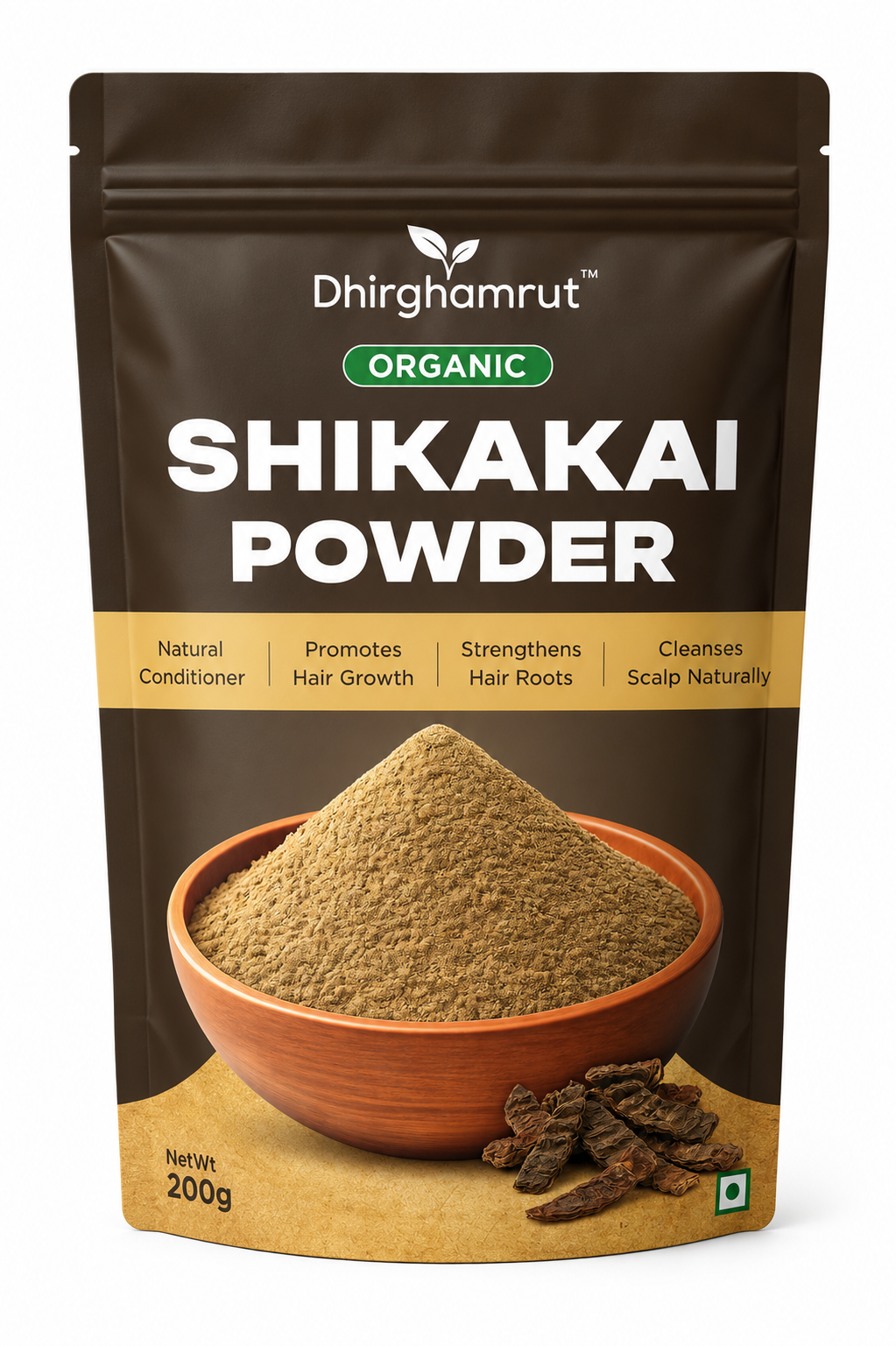 Shikakai Powder for Hair Wash 200g