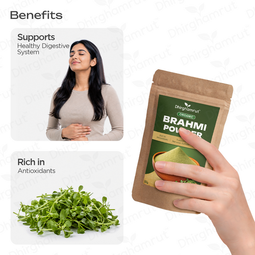 Organic Brahmi Powder 200g