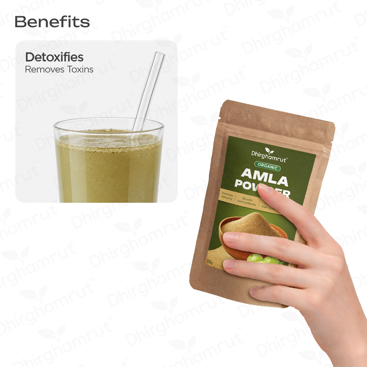 Organic Amla Powder 200g