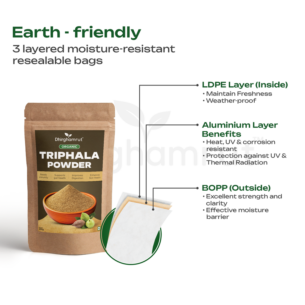 Organic Triphala Powder 200g