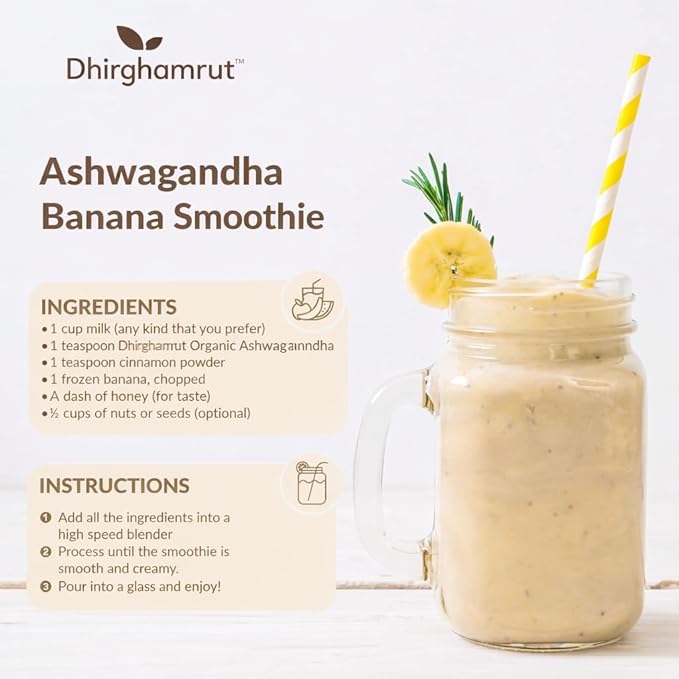 Organic Ashwagandha Powder 100g
