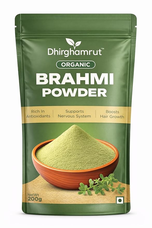 Organic Brahmi Powder 200g