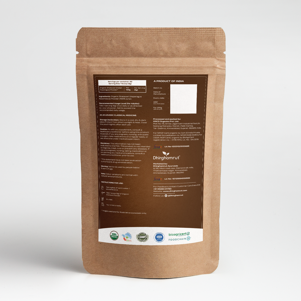 Shatavari Root Powder 200g