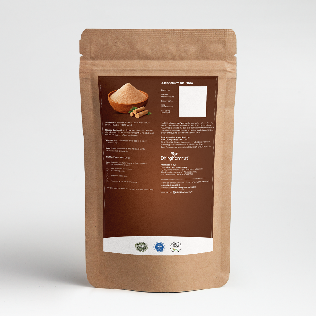 Pure Sandalwood Powder 200g