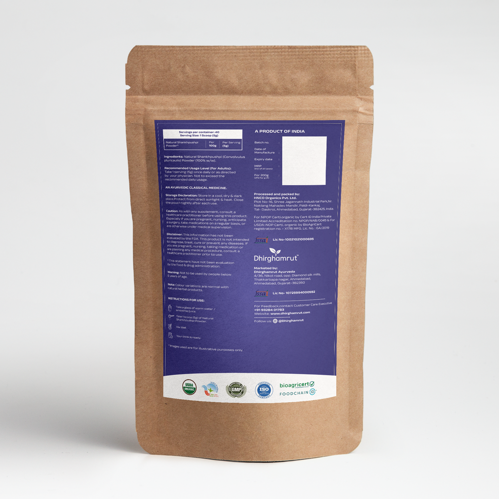 Pure Shankhpushpi Powder 200g