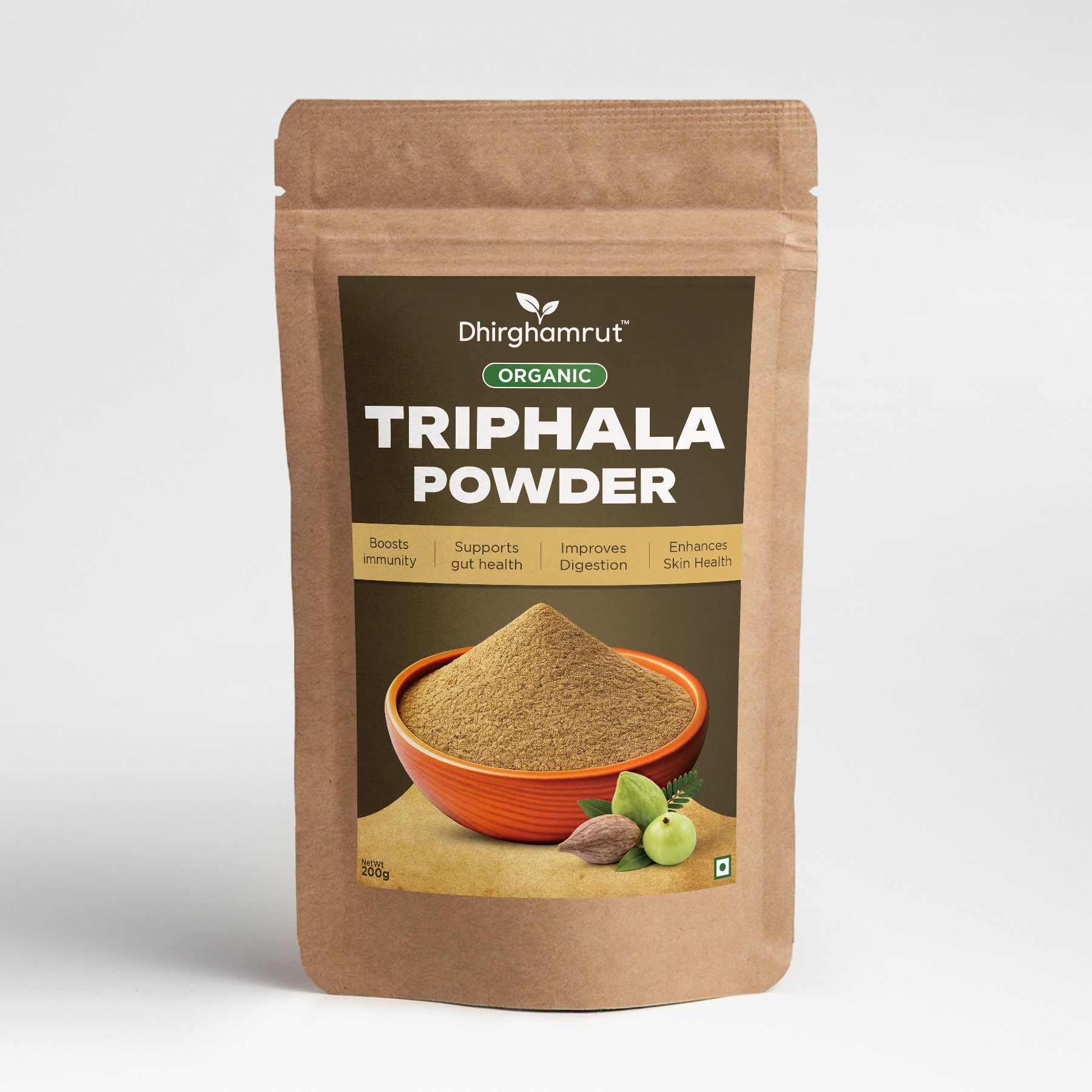 Organic Triphala Powder 200g
