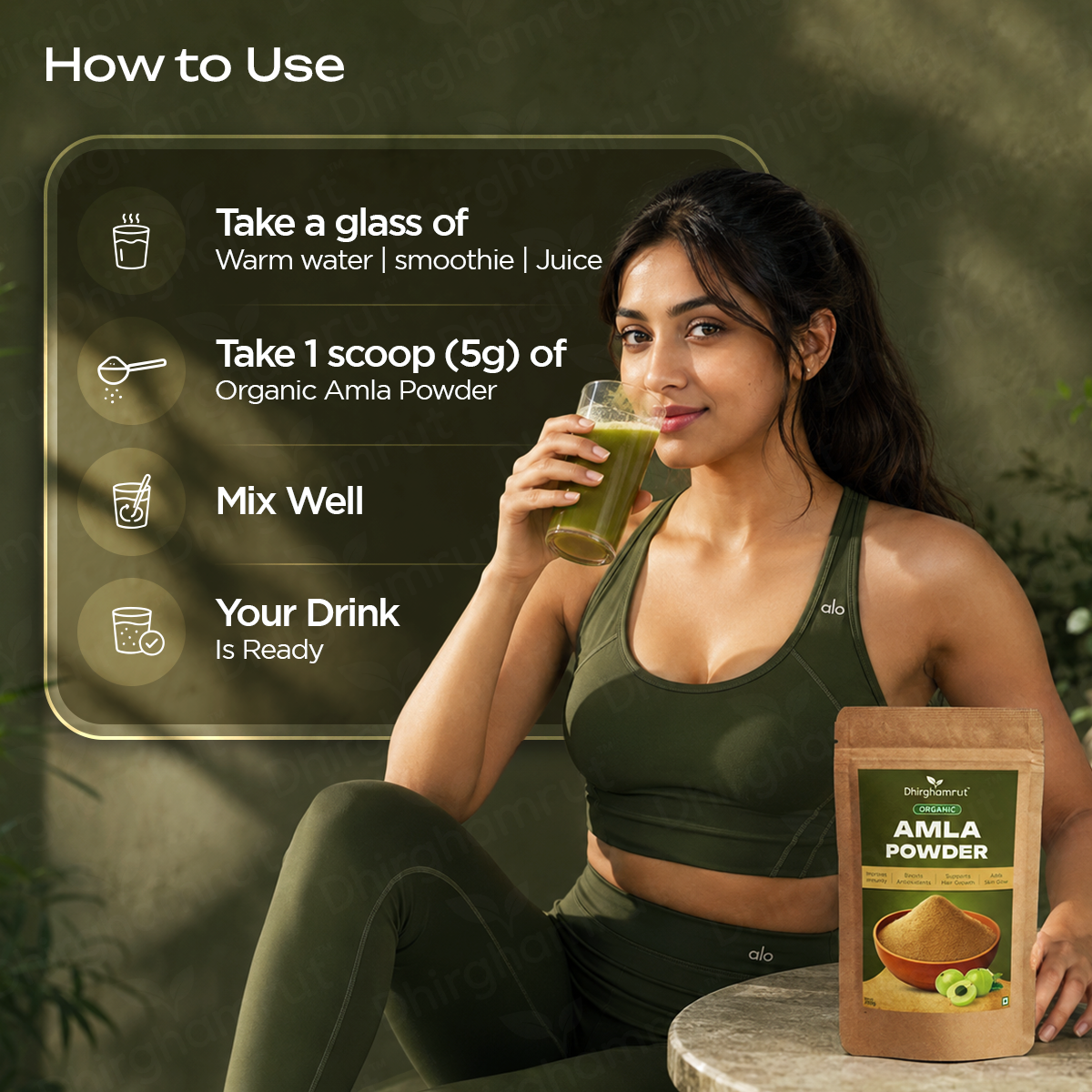 Organic Amla Powder 200g