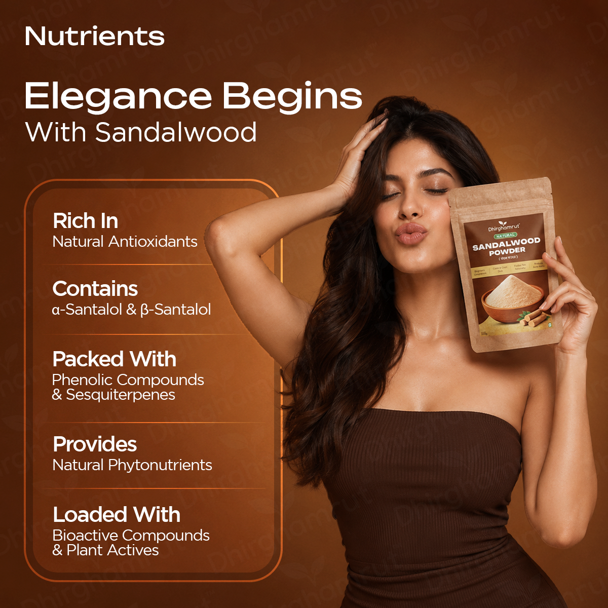 Pure Sandalwood Powder 200g