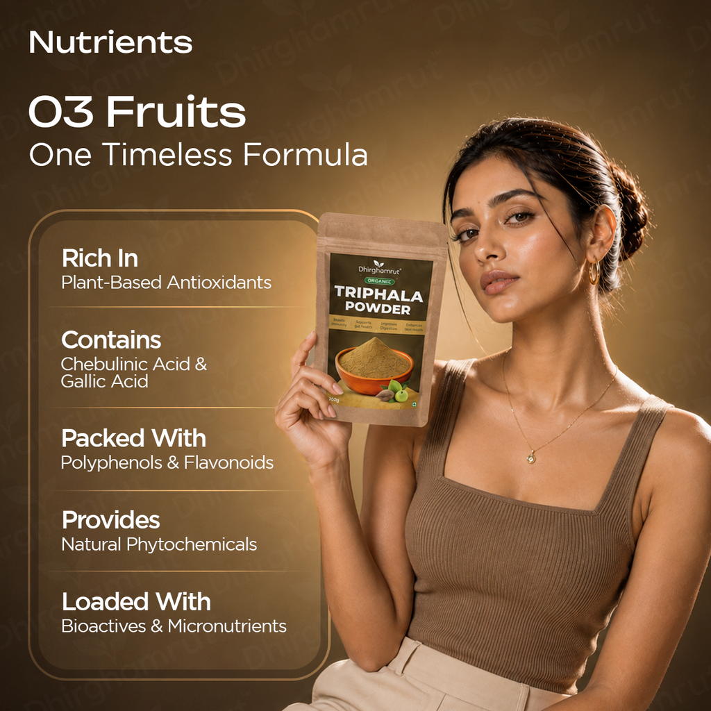 Organic Triphala Powder 200g