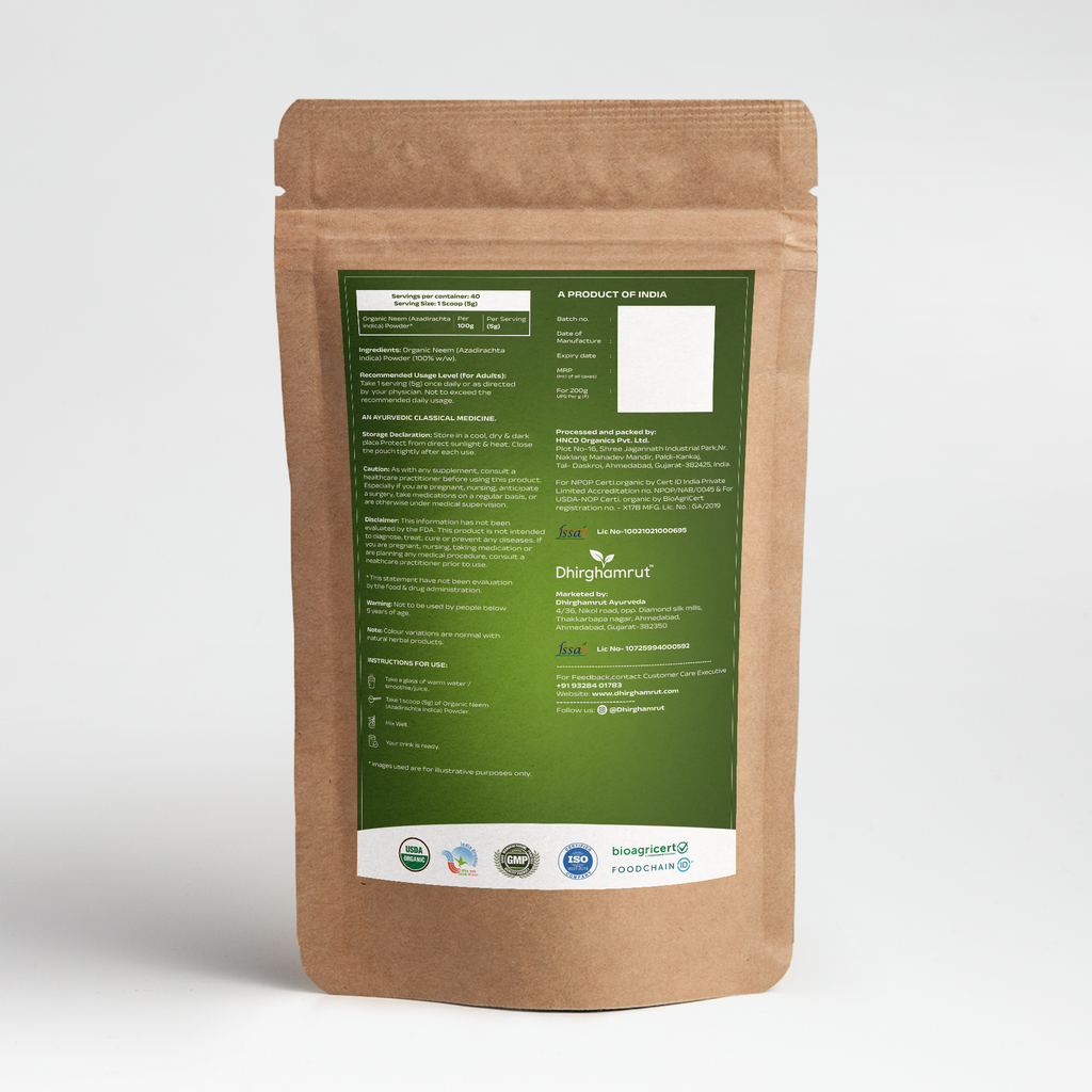 Natural Neem Powder 200g