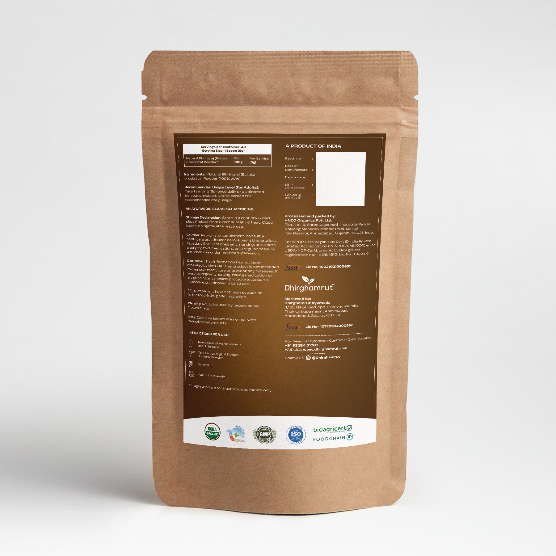 Bhringraj Powder 200g