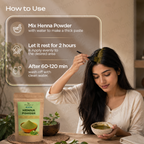 Organic Herbal Henna Powder 200g