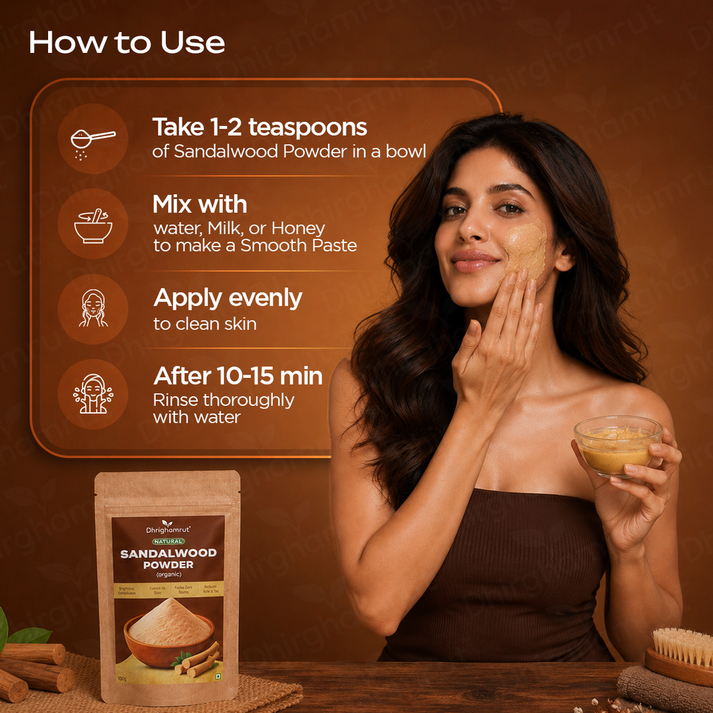 Pure Sandalwood Powder 200g