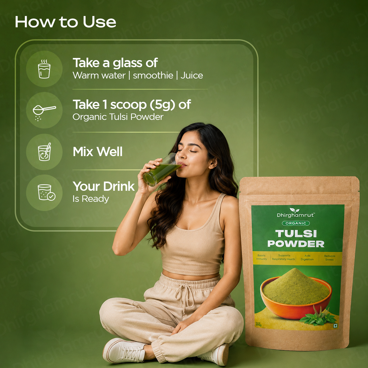 Tulsi Leaves Powder 200g